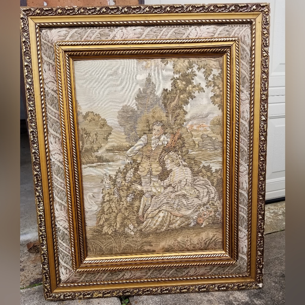 Antique Tapestry Wall Hanging